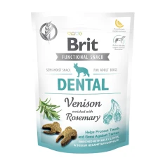 Ласощі для собак Brit Care Dog Functional Snack Dental з олениною 150 г (8595602539949)