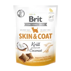 Ласощі для собак Brit Care Functional Snack Skin&Coat з крилем 150 г (8595602539963)