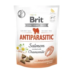 Ласощі для собак Brit Care Functional Snack Antiparastic з лососем 150 г (8595602540013)