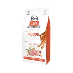 Сухой корм для кошек Brit Care Grain-Free Indoor Anti-Stress с курицей 7 кг (8595602540846)
