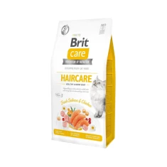 Сухой корм для кошек Brit Care Grain-Free Haircare Healthy & Shiny Coat с лососем и курицей 2 кг (8595602540884)
