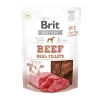 Ласощі для собак Brit Jerky Snack з яловичиною та куркою 80 г (8595602543687)