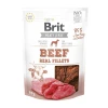 Ласощі для собак Brit Jerky Beef Real Fillets з яловичиною 200 г (8595602543694)