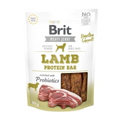Ласощі для собак Brit Jerky Lamb Protein Bar з ягням 80 г (8595602543700)