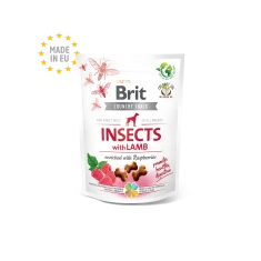 Жувальні ласощі для собак Brit Care Crunchy Cracker з комахами та ягням і малиною 200 г (8595602551477)