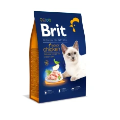 Сухий корм для дорослих котів Brit Premium Indoor з куркою 1,5 кг (8595602553143)