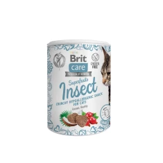Ласощі для котів Brit Care Snack Superfruits Insect гіпоалергенні 100 г (8595602555703)