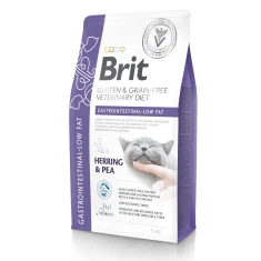 Ветеринарна дієта для котів Brit Grain Free Veterinary Diets Gastrointestinal Low Fat 5 кг (8595602559770)