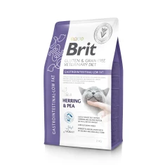 Ветеринарна дієта для котів Brit Grain Free Veterinary Diets Gastrointestinal Low Fat 2 кг (8595602559787)