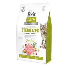 Сухой корм для кошек Brit Care Grain-Free Sterilized Immunity Support со свининой 7 кг (8595602565085)