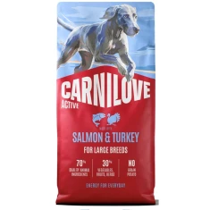 Сухий корм для собак CARNILOVE Active з лососем і індичкою 12 кг (8595602581337)
