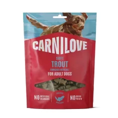 Лакомство для собак CARNILOVE Soft Snack из форели с укропом 200 г (8595602582631)