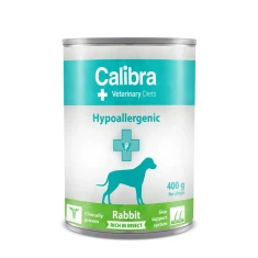 Ветеринарна дієта для собак Calibra Hypoallergenic з кроликом та комахами 400 г (8595706702126)