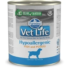 Вологий корм для собак Farmina Vet Life Hypoallergenic Fish & Potato з рибою та бататом 300 г (8606014102819)