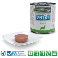 Вологий корм для собак Farmina Vet Life Canine Renal 300 г (8606014102826)