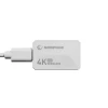 Миша Rampage ZENITH PRO бездротова ігрова 26000 DPI White (8680096132865)