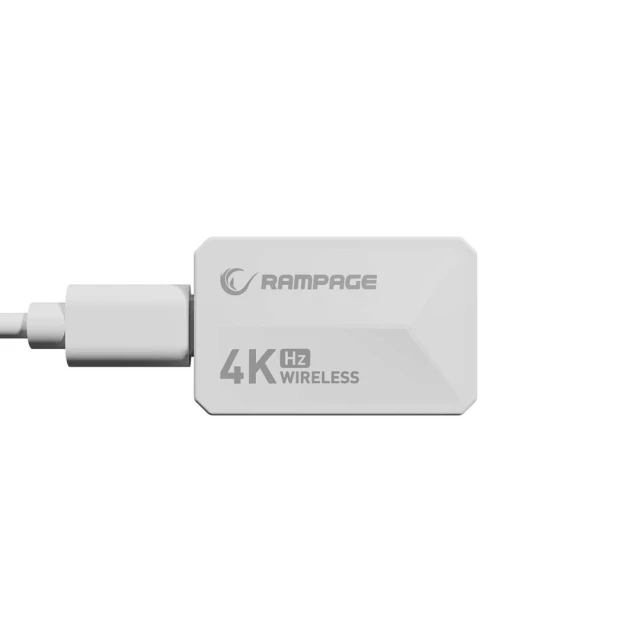 Миша Rampage ZENITH PRO бездротова ігрова 26000 DPI White (8680096132865)