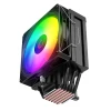 Процесорний кулер Rampage Octagon C70 ARGB з LCD-дисплеєм Black (8680096140938)