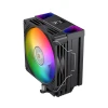 Процесорний кулер Rampage Octagon C70 ARGB з LCD-дисплеєм Black (8680096140938)