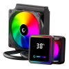 Система водяного охлаждения Rampage Infinite V120 Black (8680096147210)