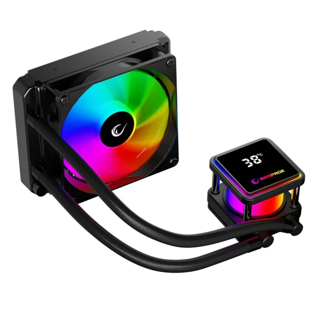 Система водяного охлаждения Rampage Infinite V120 Black (8680096147210)