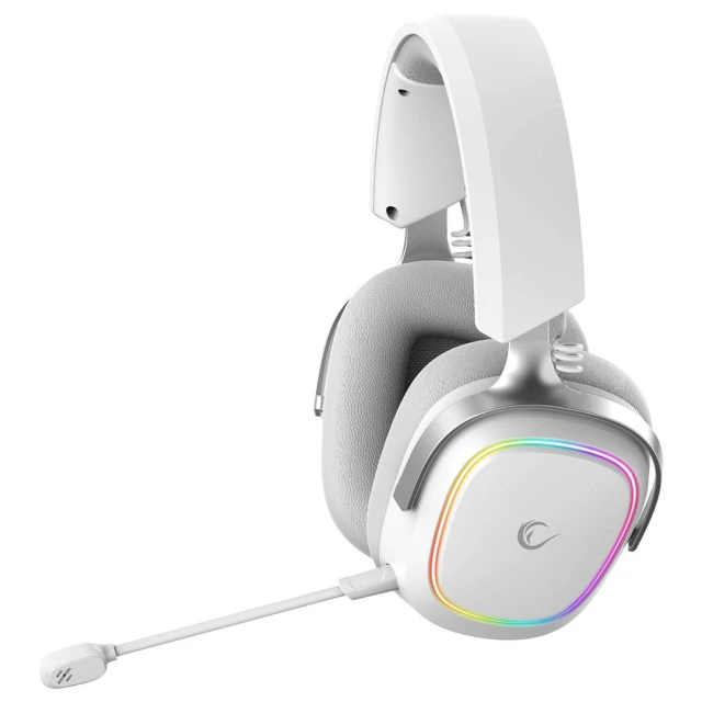 Навушники Rampage Retsu бездротові 2.4G RGB White (8680096147616)