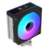 Процесорний кулер Rampage Octagon B70 120 мм ARGB з LCD-дисплеєм температури Black (8680096148583)
