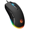 Комплект клавіатура + миша Rampage Fortuna ігровий з килимком 12800 DPI Black (8680096148873)
