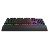 Комплект клавіатура + миша Rampage Fortuna ігровий з килимком 12800 DPI Black (8680096148873)