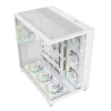 Корпус ПК Rampage Sealite зі загартованим склом 7 вентиляторів ARGB PWM White (8680096150456)