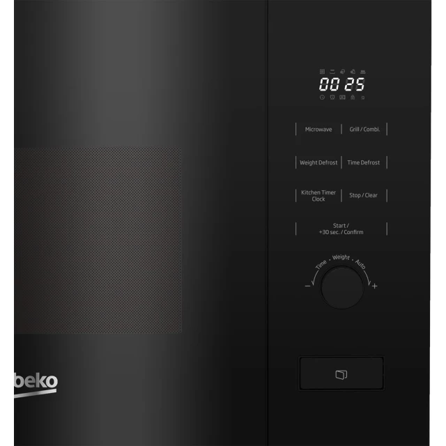 Мікрохвильова піч Beko BMGB20212B для вбудовування 800 Вт 20 л гриль Black (8690842400759)