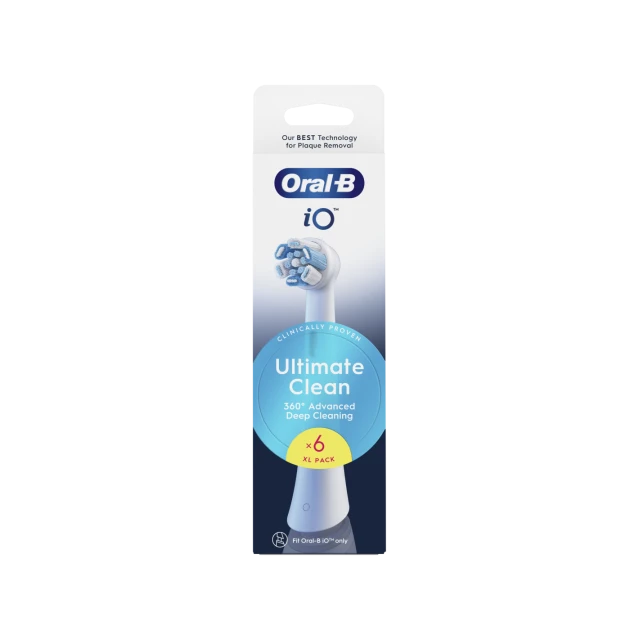 Насадки для зубной щетки Oral-B iO UltimateClean 6 шт White (8700216199223)