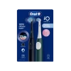 Електрична зубна щітка Oral-B iO2 Duo 3 режими 2 шт Night Black/Forest Green (8700216611909)