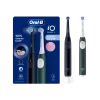 Електрична зубна щітка Oral-B iO2 Duo 3 режими 2 шт Night Black/Forest Green (8700216611909)