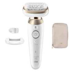 Епілятор Braun Silk-épil 9 Flex SES9-011 3D для сухого та вологого використання White (8700216963626)