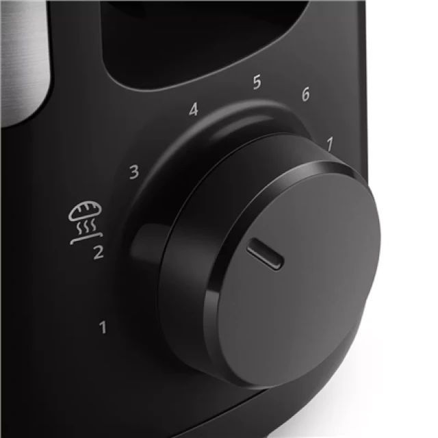 Тостер Philips Viva Collection HD2692/90 950 Вт 2 відділення Black (8710103821083)