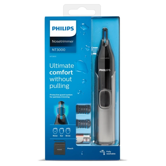 Триммер для носа и ушей Philips NT3650/16 (8710103924005)