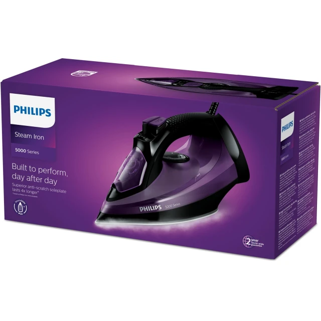 Праска Philips DST5030/80 2400 Вт Dark Purple (8710103968214)