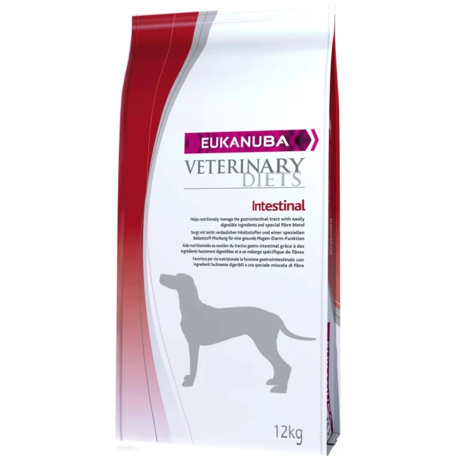 Ветеринарна дієта для собак EUKANUBA Veterinary Diets Intestinal 12 кг (8710255128481)