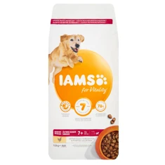 Сухий корм для собак Iams For Vitality Senior великі породи з куркою 12 кг (8710255153919)
