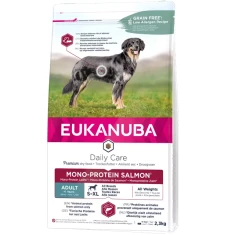 Сухой корм для собак EUKANUBA Daily Care Adult Mono-Protein с лососем 2,3 кг (8710255196534)
