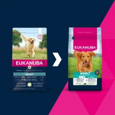 Сухой корм для собак крупных пород EUKANUBA Adult Large Breed с ягненком и рисом 12 кг (8710255201993)