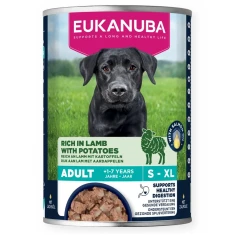 Влажный корм для собак EUKANUBA Adult с ягненком и картофелем 400 г (8710255206233)