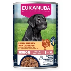 Консерва для собак EUKANUBA Adult з індичкою та морквою 400 г (8710255206257)