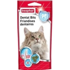 Ласощі для котів BEAPHAR Dental Bits для гігієни порожнини рота 35 г (8711231116232)