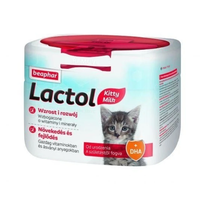 Замінник молока для кошенят BEAPHAR Lactol Kitten Milk 250 г (8711231152391)