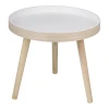 Столик журнальний Arti Casa круглий 40х36 см White (8711252008752)