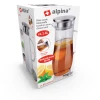 Карафка Alpina зі скла 1.4 л з ручкою (8711252018553)