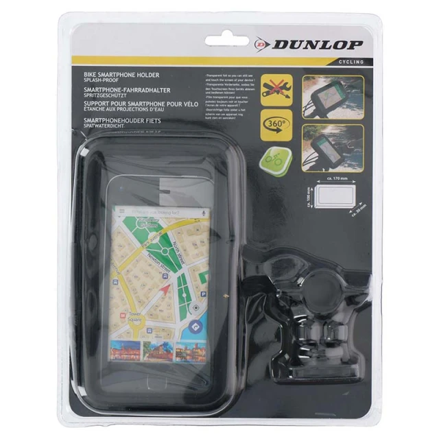 Тримач велосипедний Dunlop для смартфонів 5,8