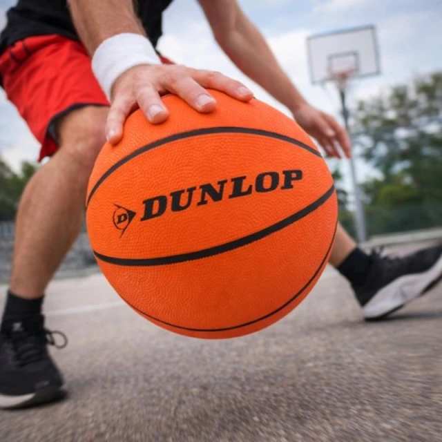 Баскетбольний м'яч Dunlop Outdoor 8 панелей розмір 7 Orange (871125206444)